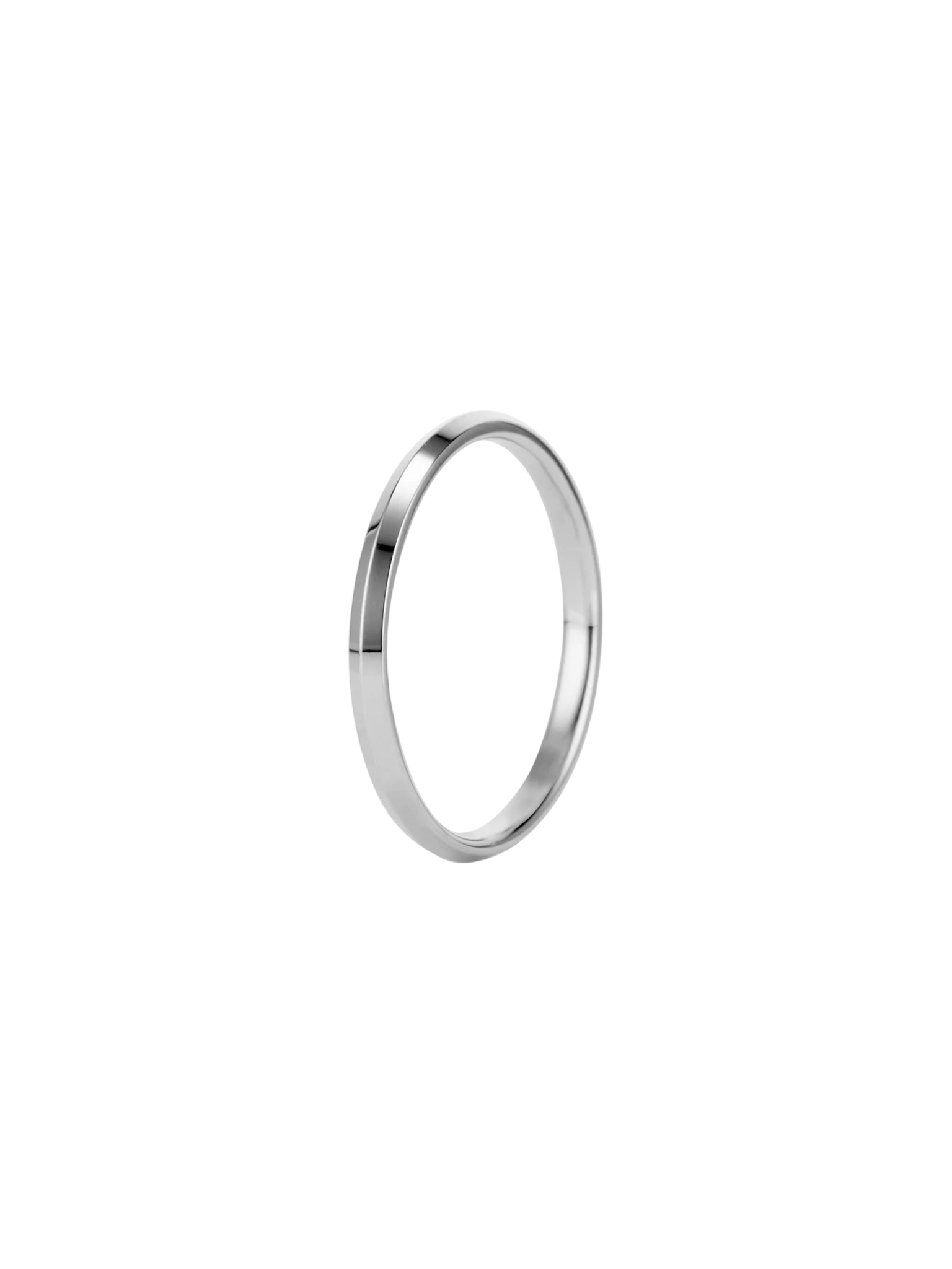 2mm shiny ufo band